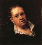 Francisco Goya Self-Portrait painting